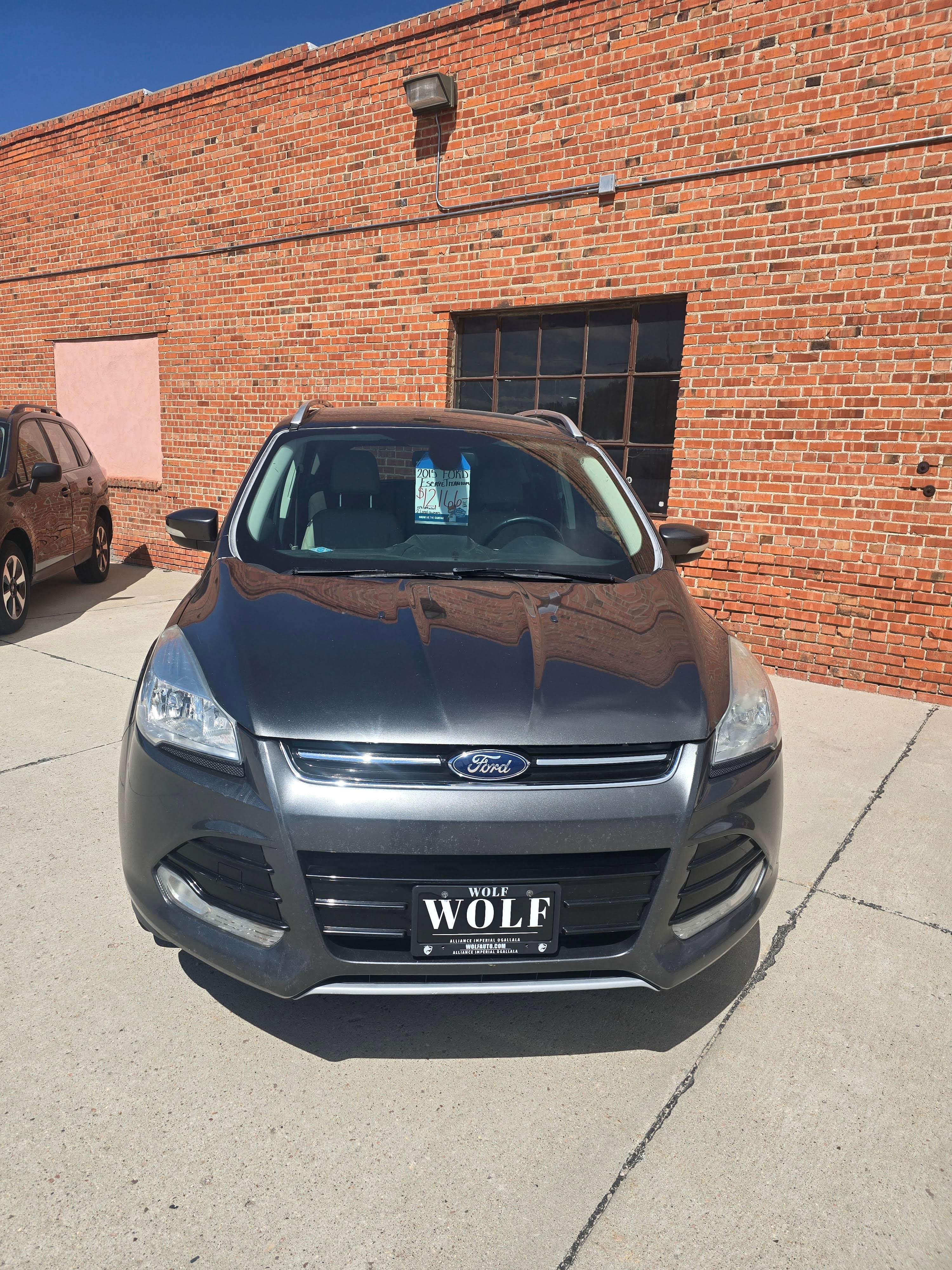Used 2015 Ford Escape Titanium with VIN 1FMCU9J97FUA25297 for sale in Alliance, NE